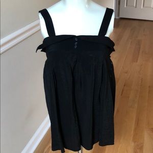 Aziz silky baby doll top NWOT